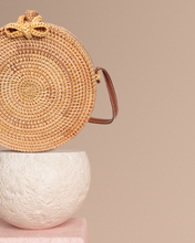 Load image into Gallery viewer, Bali Round Bag - Natural