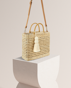 Ivara Rattan Bag - Natural