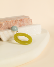Load image into Gallery viewer, Rhoda Earring - Lime Multi
