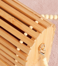 Load image into Gallery viewer, Amelie Bamboo Bag - Natural
