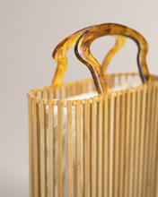 Load image into Gallery viewer, Natasha Bucket - Bamboo &amp; Tortoise
