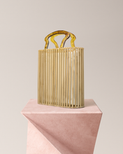 Load image into Gallery viewer, Natasha Bucket - Bamboo &amp; Tortoise
