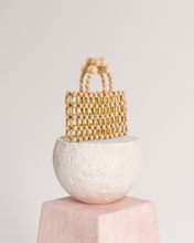 Load image into Gallery viewer, Tess Bamboo Clutch - Natural
